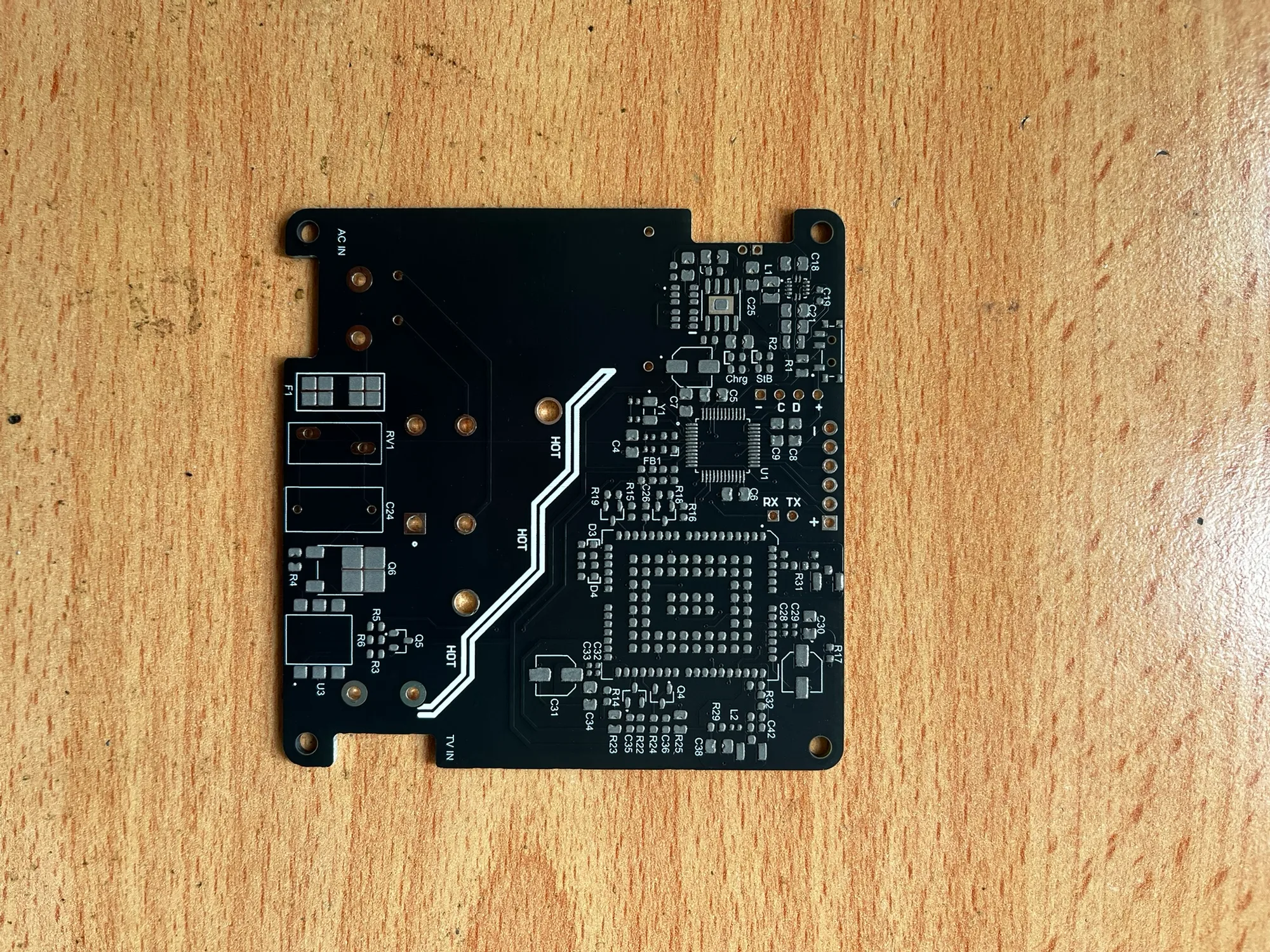 QuePay PCB being assembled in Nairobi